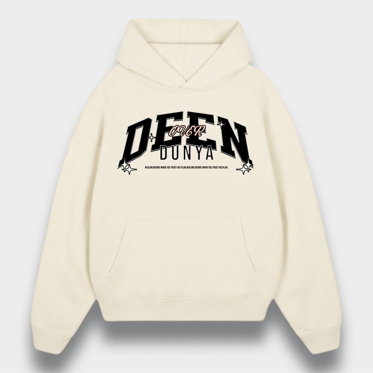 DEEN OVER DUNYA OVERSIZED HOODIE