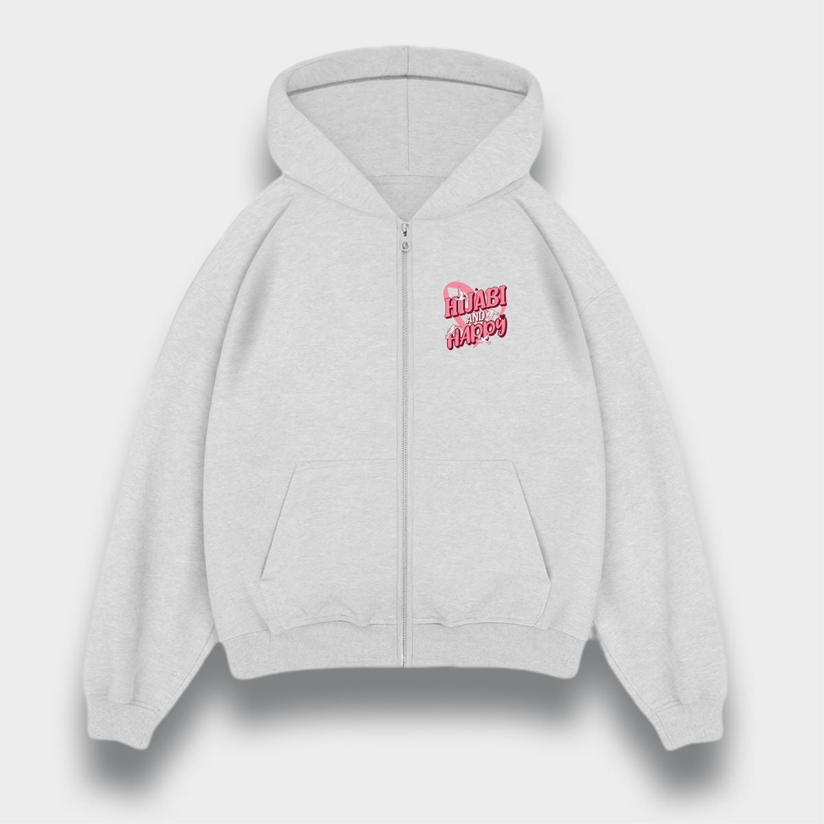 HIJABI & HAPPY HEAVY ZIPPER
