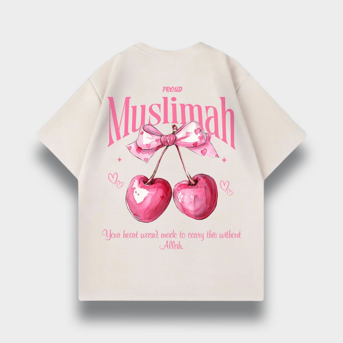 PROUD MUSLIMAH OVERSIZED T-SHIRT