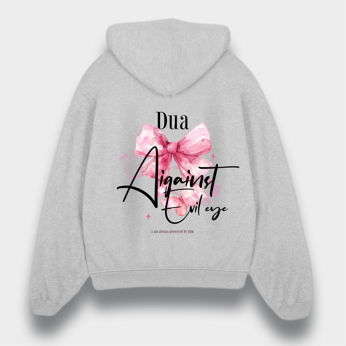 DUA AIGAINST EVIL EYE HEAVY ZIPPER