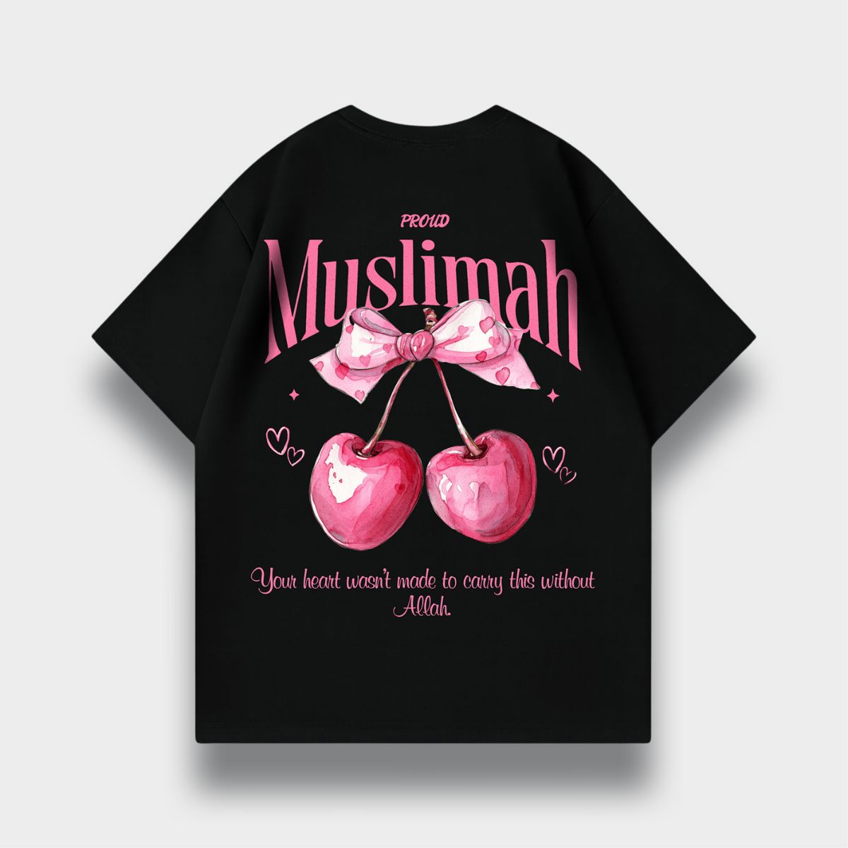 PROUD MUSLIMAH OVERSIZED T-SHIRT