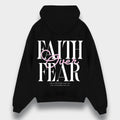 FAITH OVER FEAR OVERSIZED HOODIE