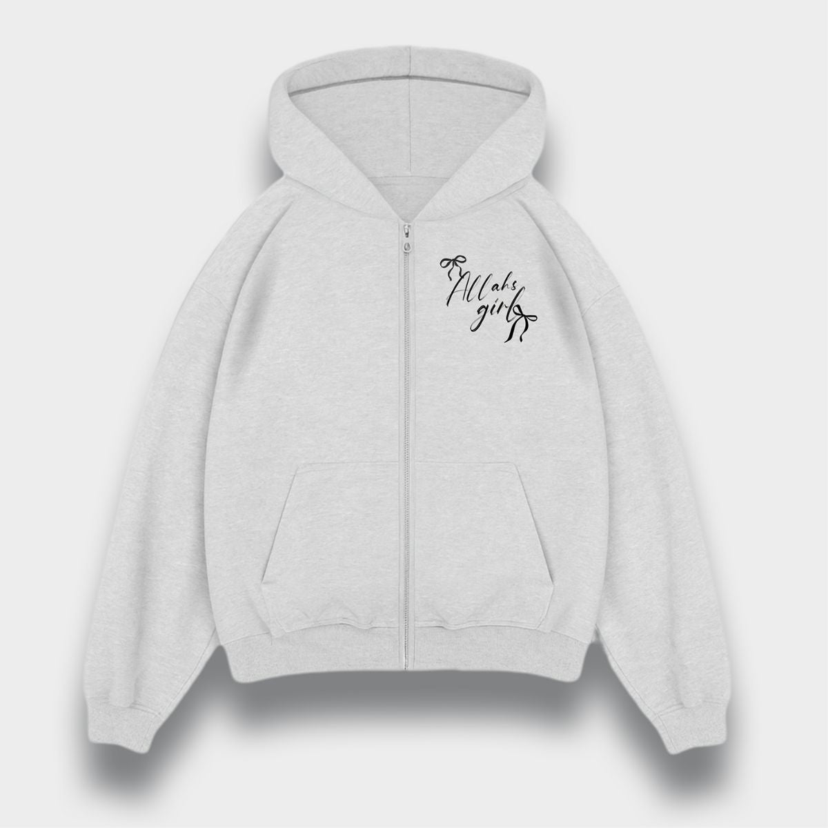 ALLAHS GIRL HEAVY ZIPPER