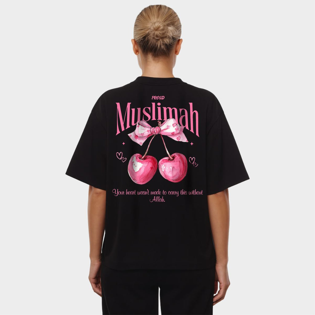 PROUD MUSLIMAH OVERSIZED T-SHIRT