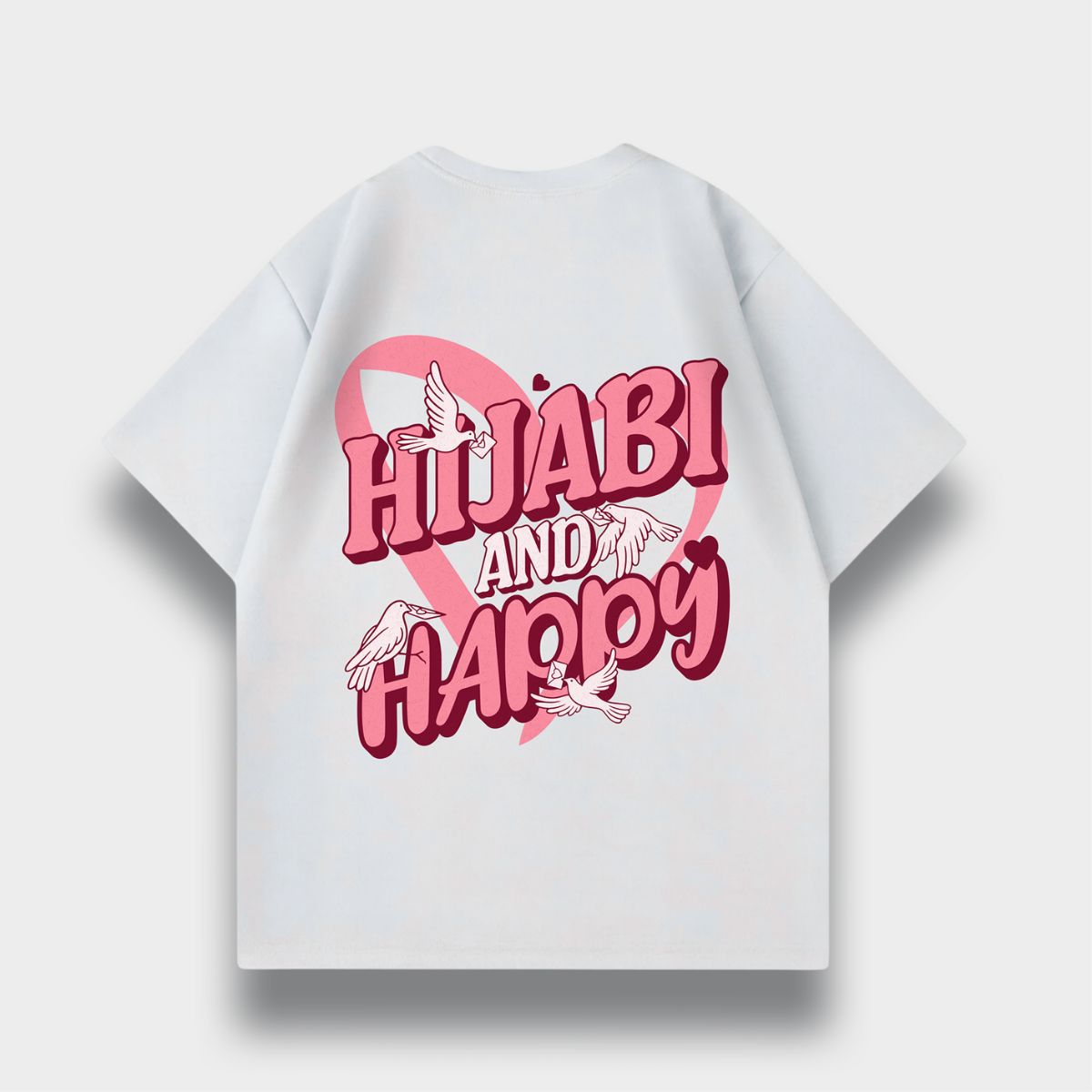 HIJABI & HAPPY OVERSIZED T-SHIRT