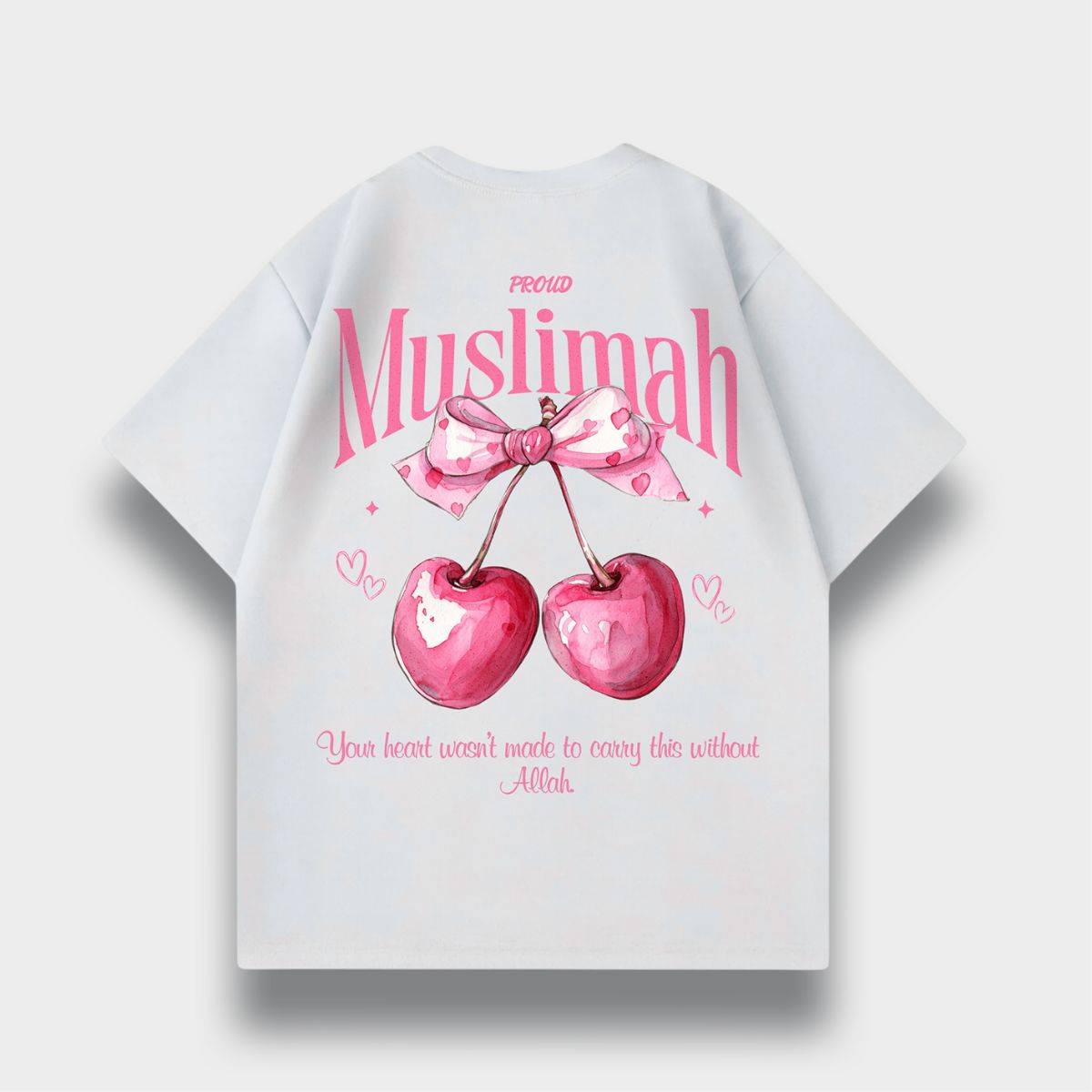 PROUD MUSLIMAH OVERSIZED T-SHIRT