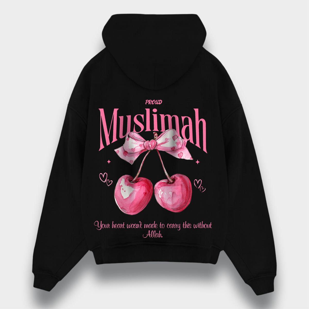 PROUD MUSLIMAH OVERSIZED HOODIE