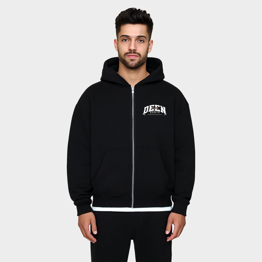 DEEN OVER DUNYA HEAVY ZIPPER