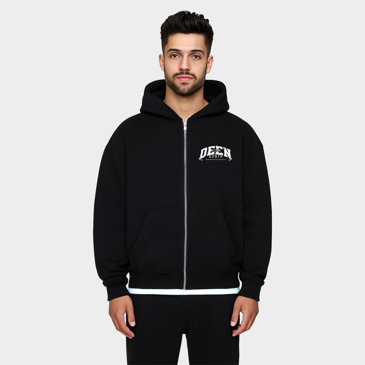 DEEN OVER DUNYA HEAVY ZIPPER