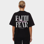 FAITH OVER FEAR OVERSIZED T-SHIRT