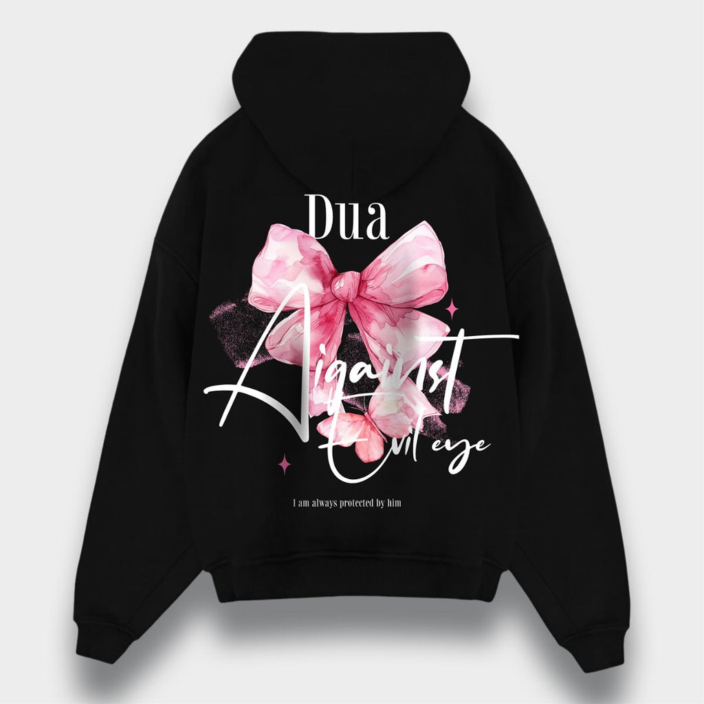 DUA AIGAINST EVIL EYE OVERSIZED HOODIE