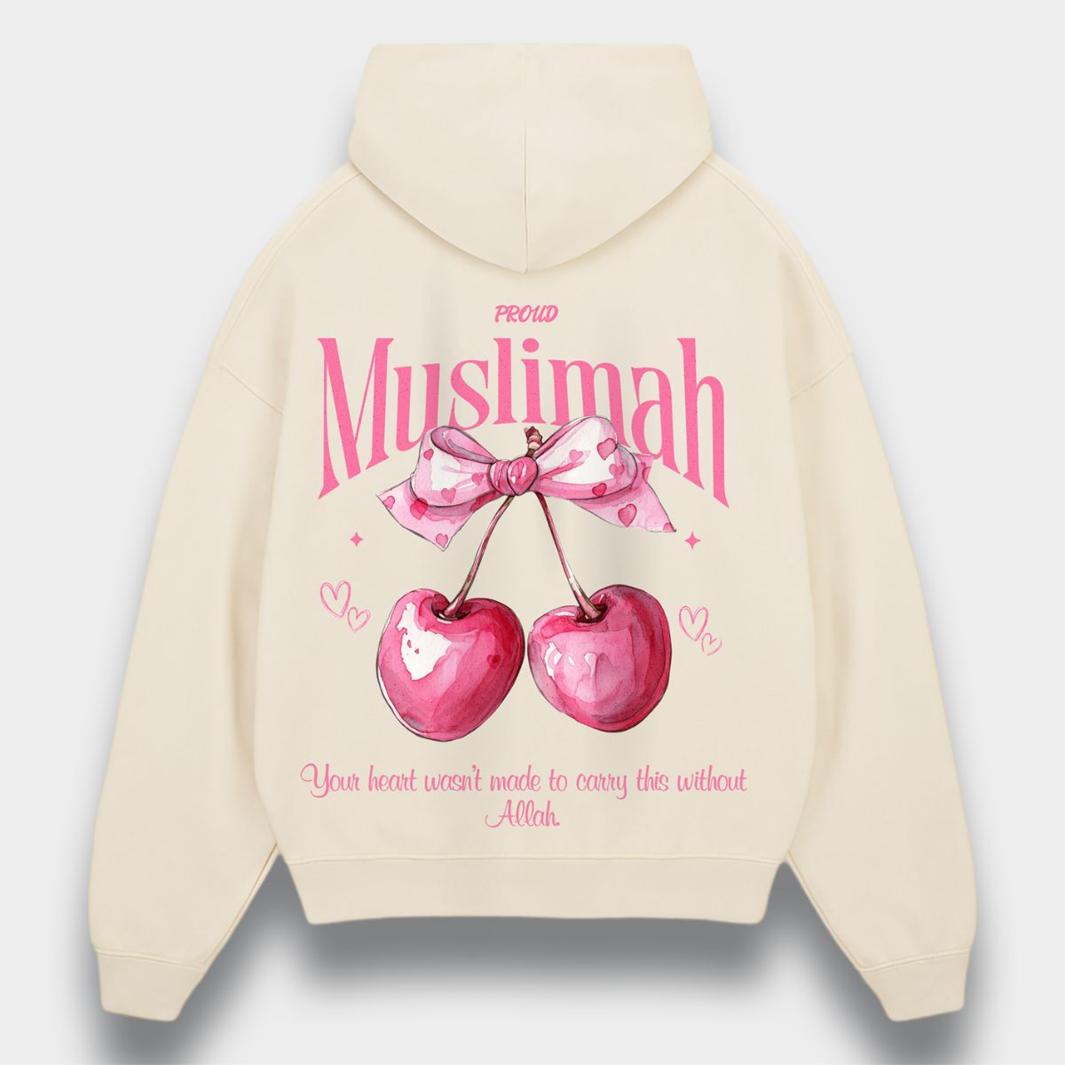 PROUD MUSLIMAH OVERSIZED HOODIE