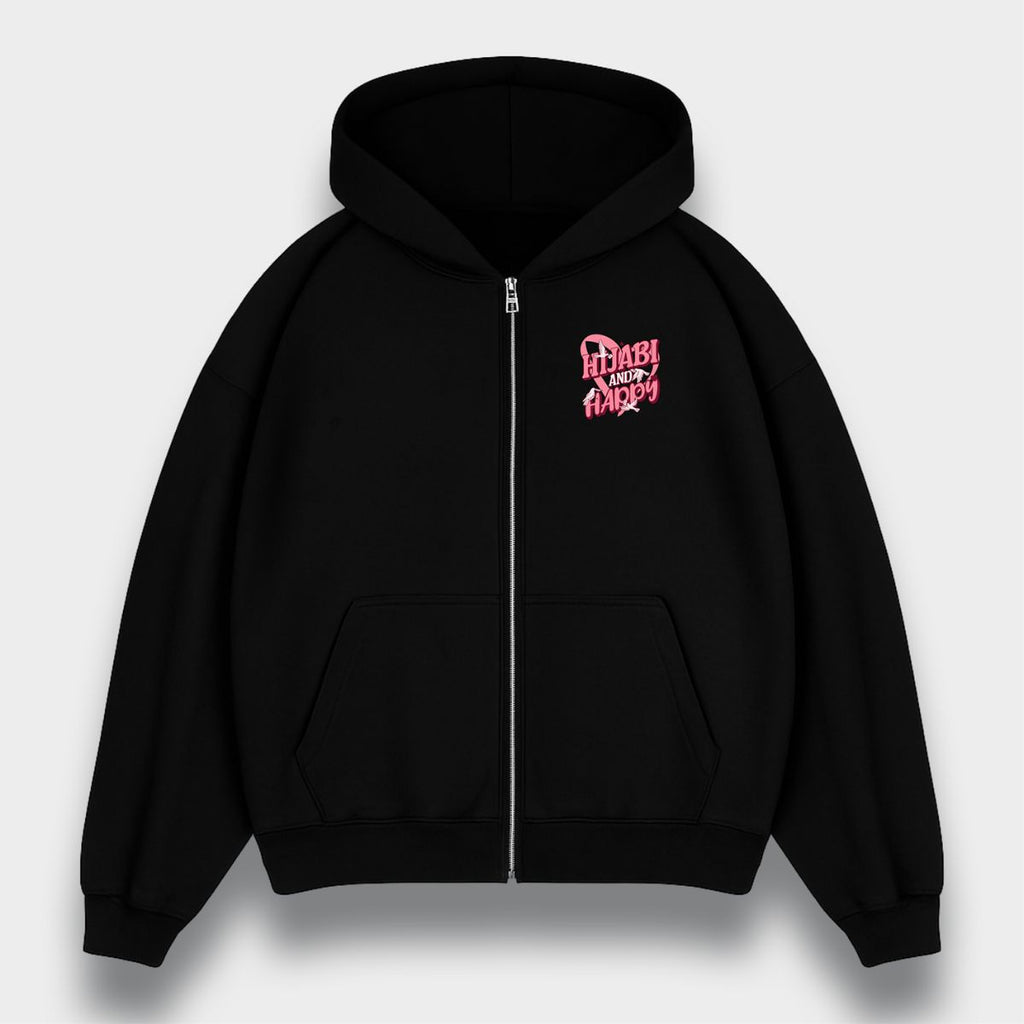 HIJABI & HAPPY HEAVY ZIPPER