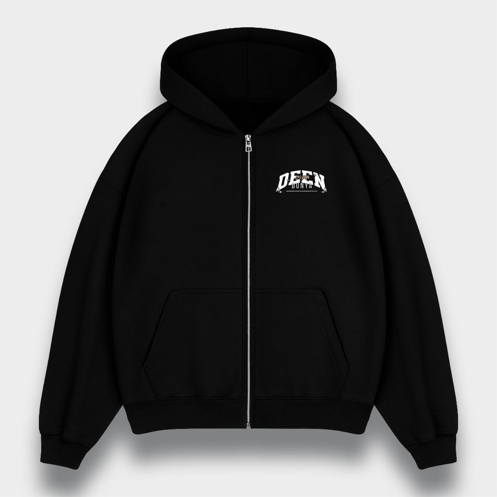 DEEN OVER DUNYA HEAVY ZIPPER