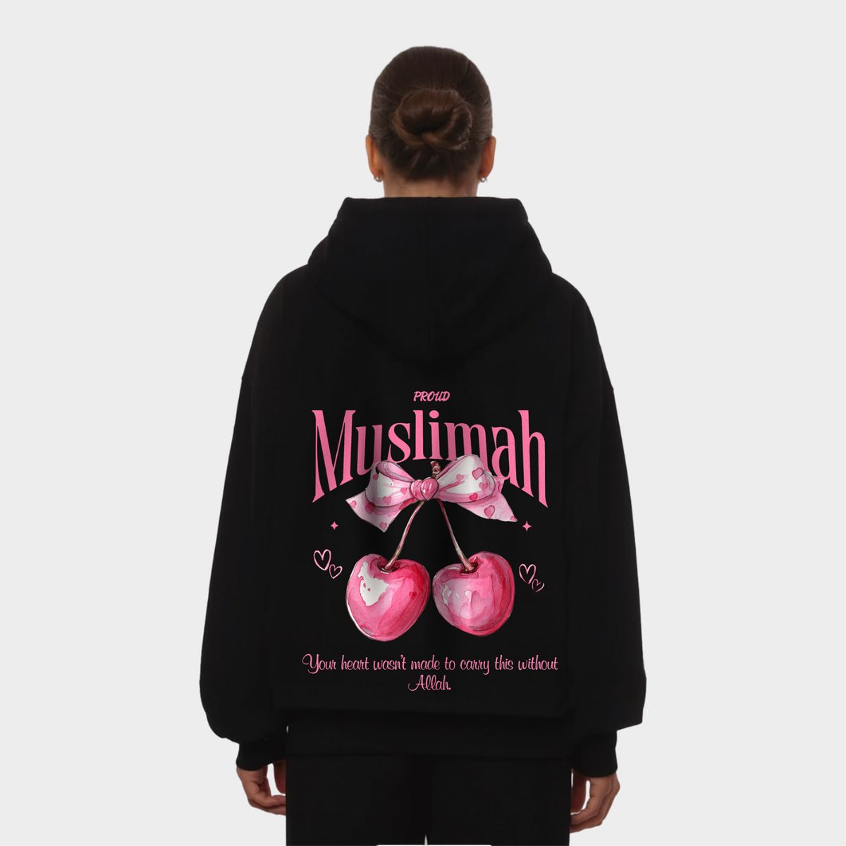 PROUD MUSLIMAH OVERSIZED HOODIE