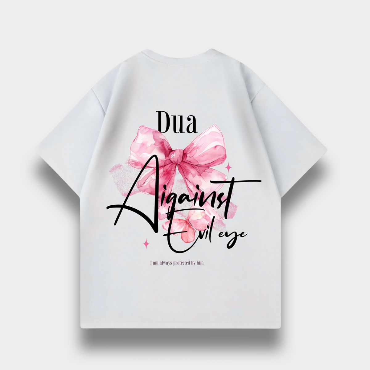 DUA AIGAINST EVIL EYE OVERSIZED T-SHIRT
