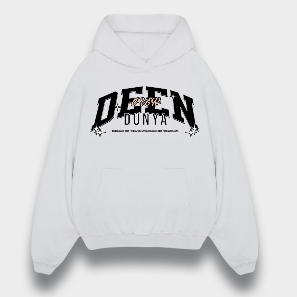 DEEN OVER DUNYA OVERSIZED HOODIE