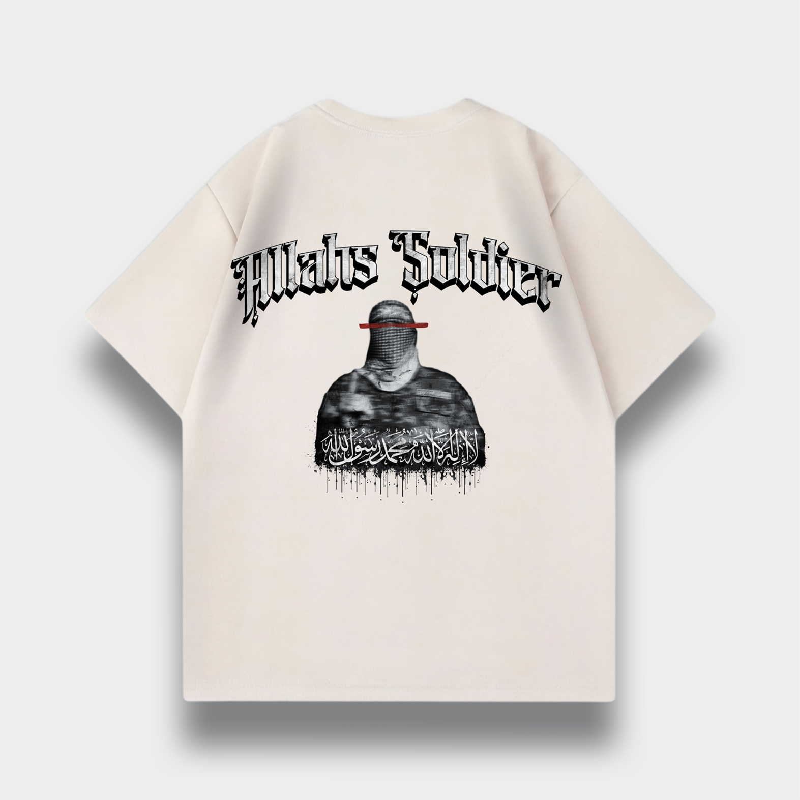 ALLAHS SOLDIER OVERSIZED T-SHIRT
