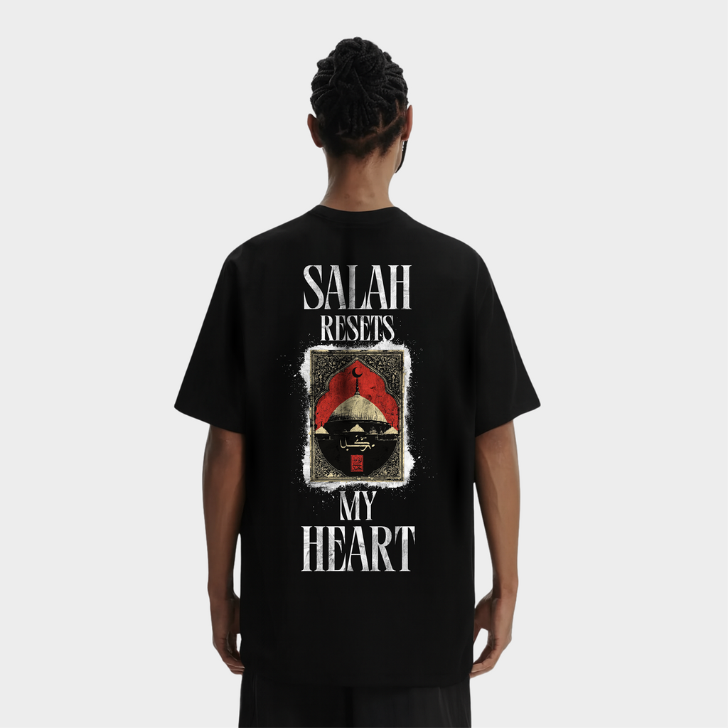 SALAH RESET MY HEART OVERSIZED T-SHIRT