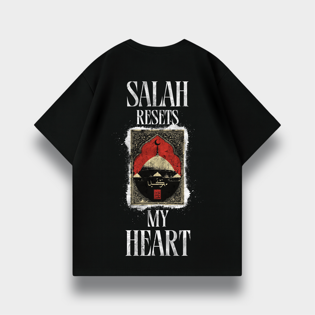 SALAH RESET MY HEART OVERSIZED T-SHIRT