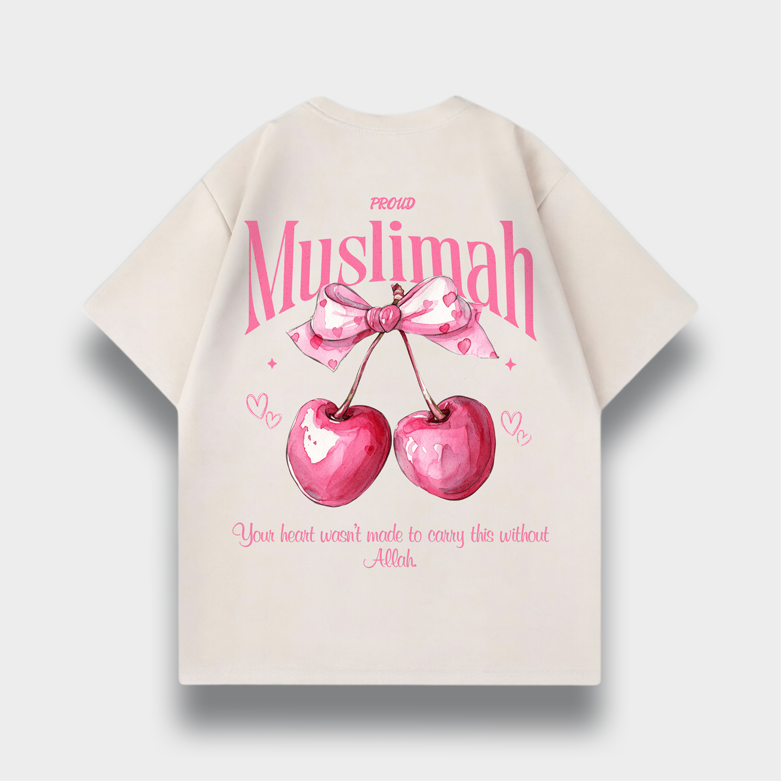 PROUD MUSLIMAH OVERSIZED T-SHIRT