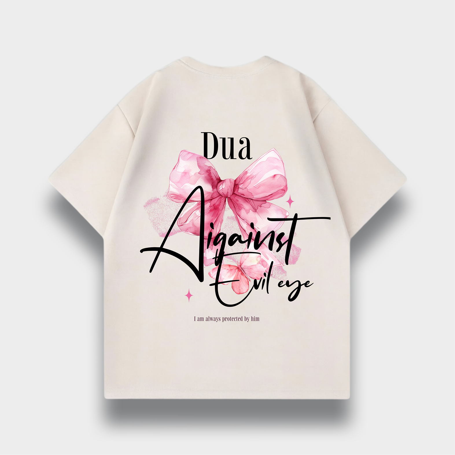 DUA AIGAINST EVIL EYE OVERSIZED T-SHIRT