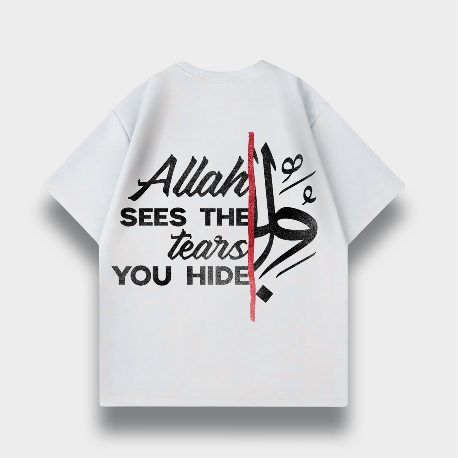 TEARS YOU HIDE OVERSIZED T-SHIRT