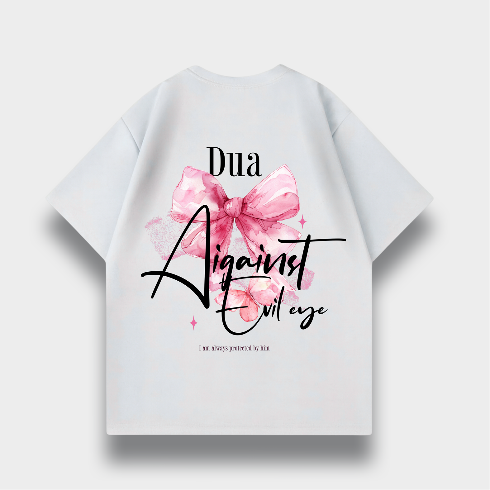 DUA AIGAINST EVIL EYE OVERSIZED T-SHIRT