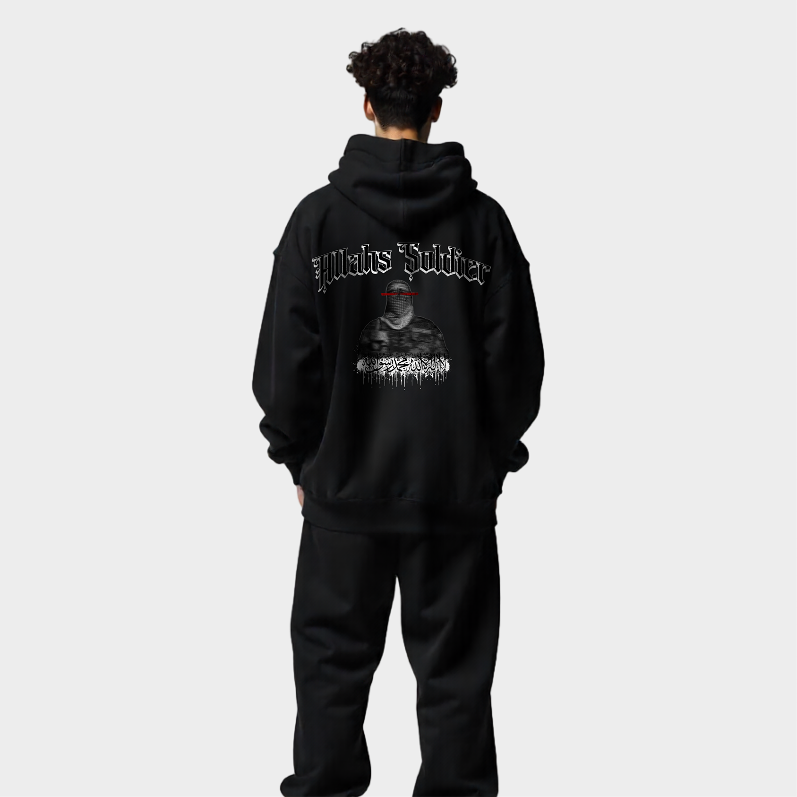 ALLAHS SOLDIER OVERSIZED HOODIE