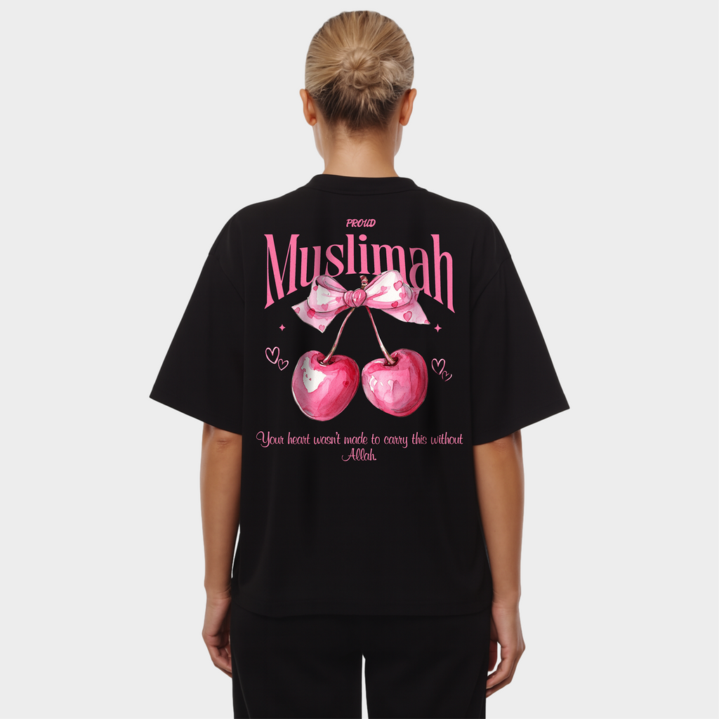PROUD MUSLIMAH OVERSIZED T-SHIRT
