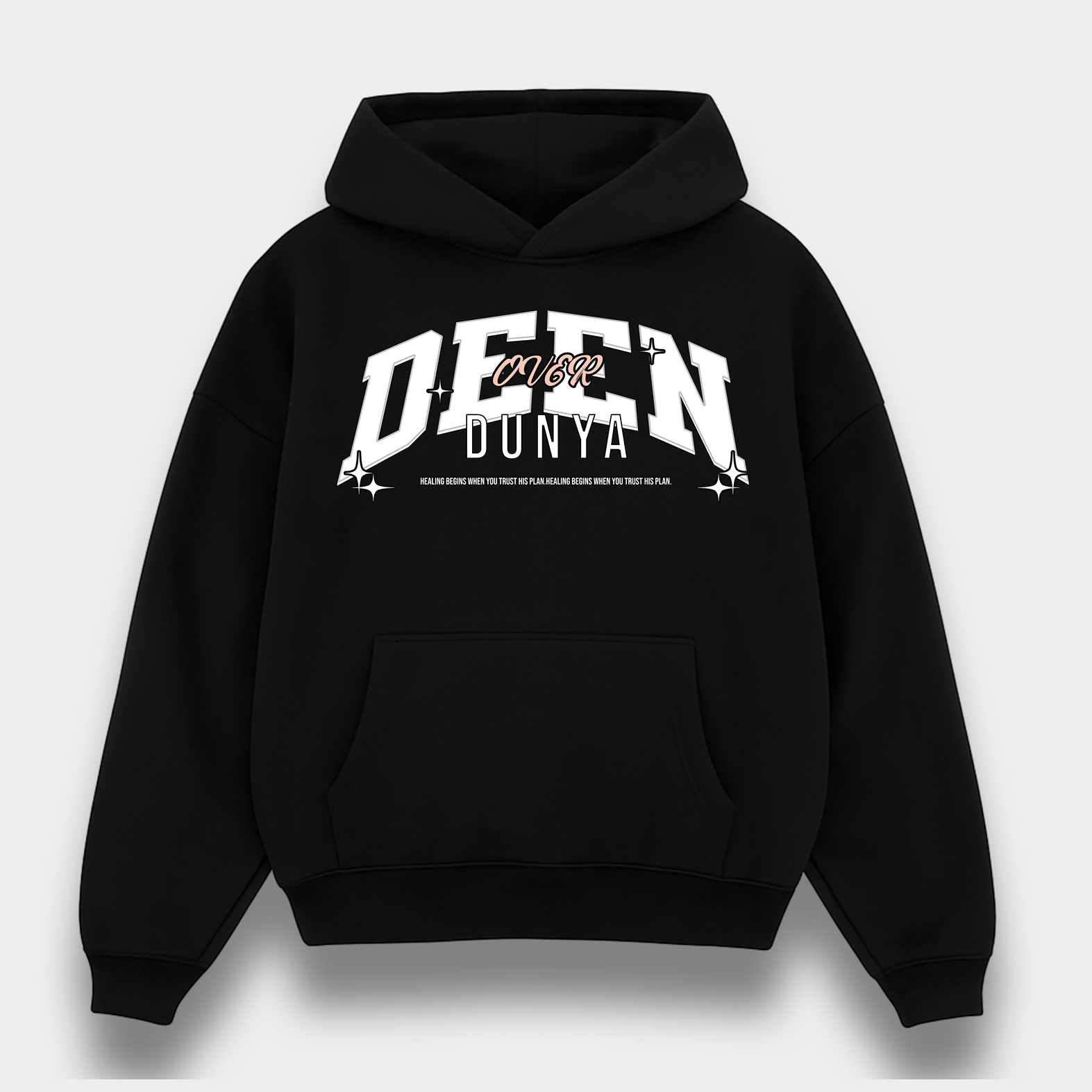 DEEN OVER DUNYA OVERSIZED HOODIE