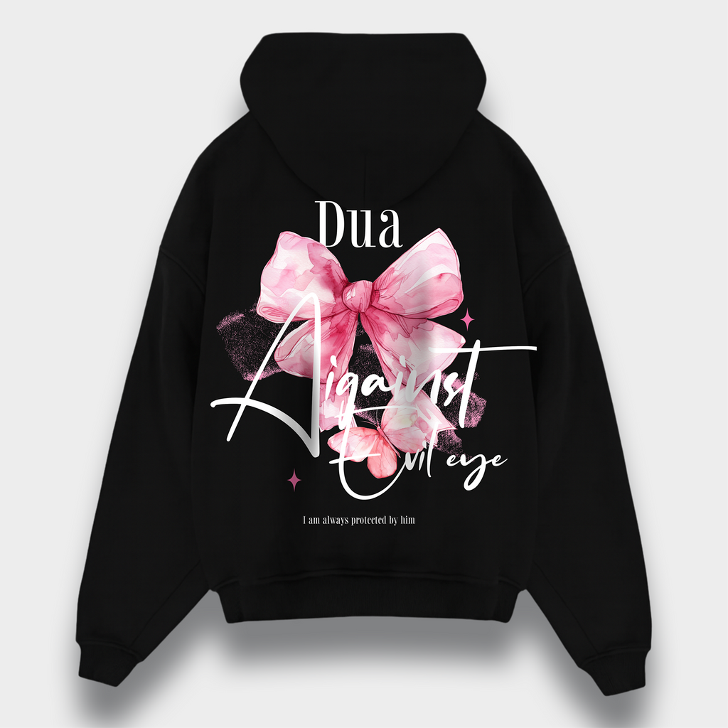 DUA AIGAINST EVIL EYE OVERSIZED HOODIE