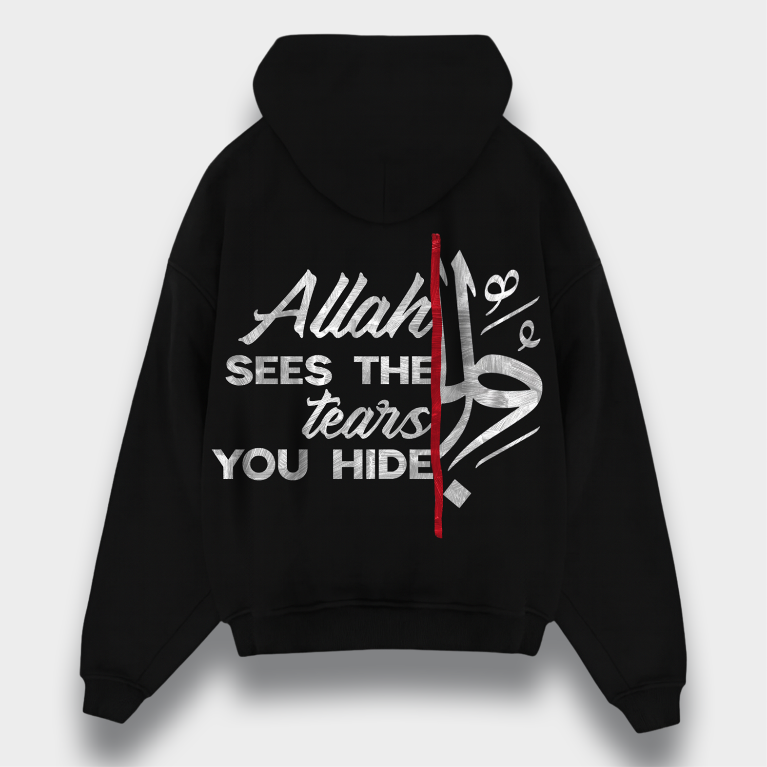 THE TEARS YOU HIDE OVERSIZED HOODIE
