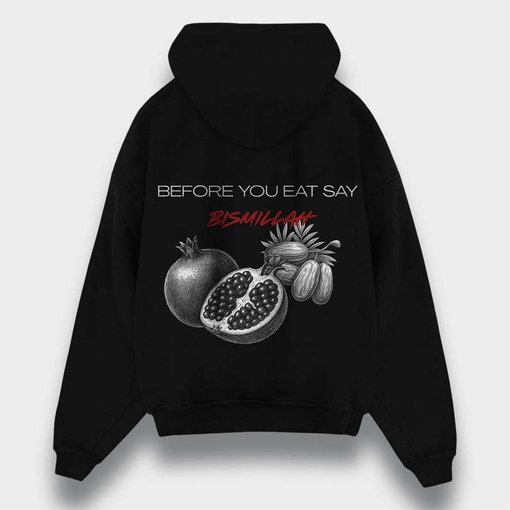 BEFORE YOU EAT SAY BISMILLAH