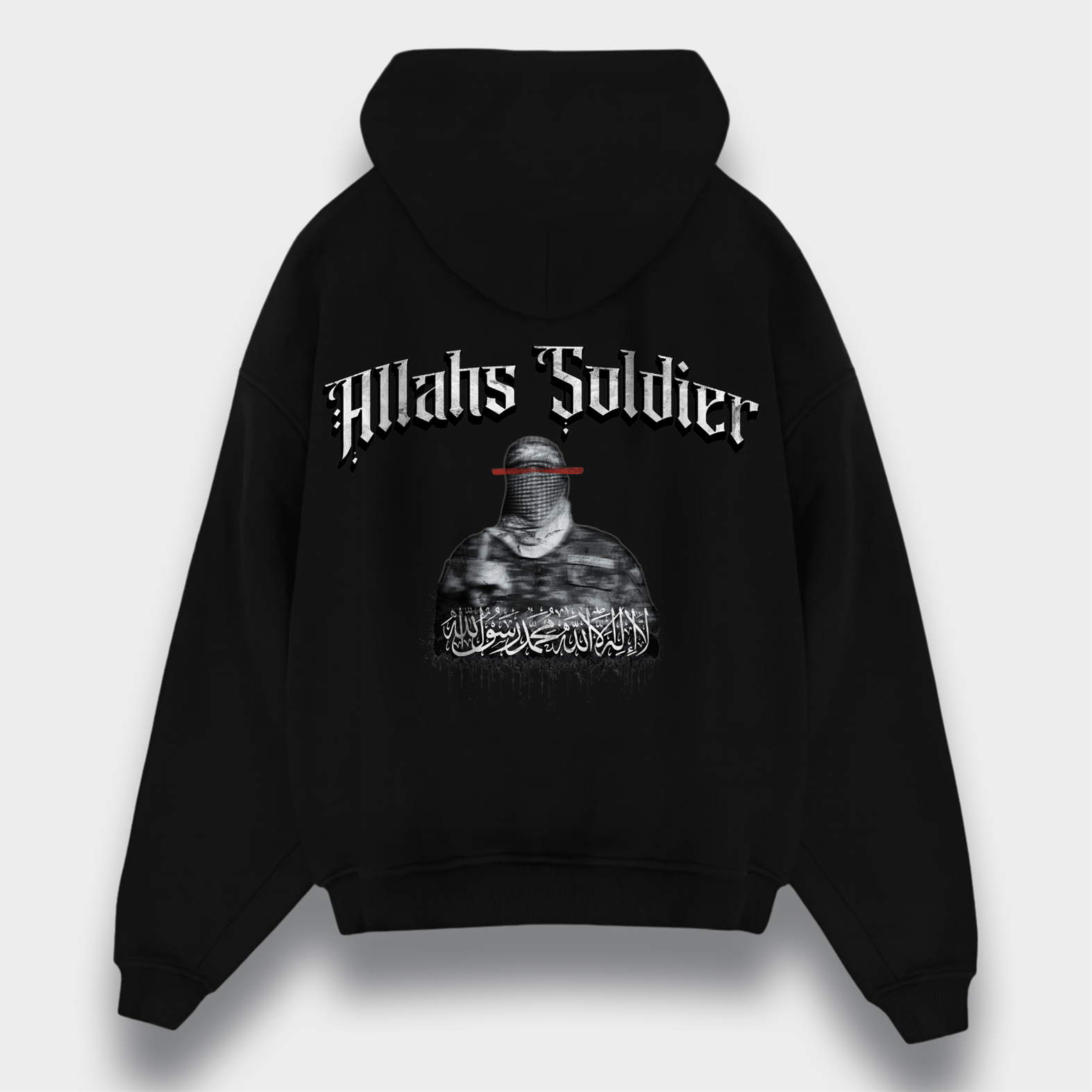 ALLAHS SOLDIER OVERSIZED HOODIE