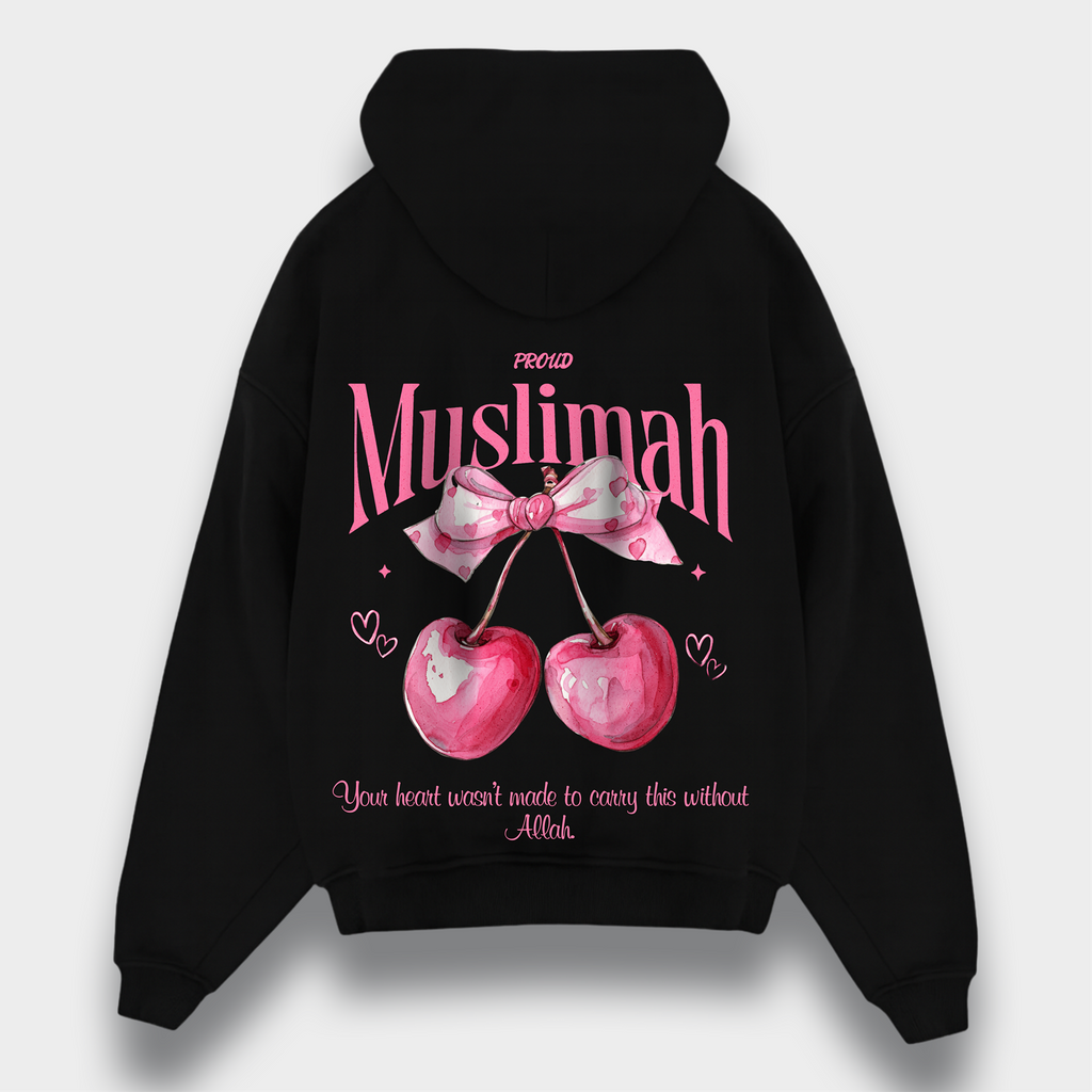PROUD MUSLIMAH OVERSIZED HOODIE