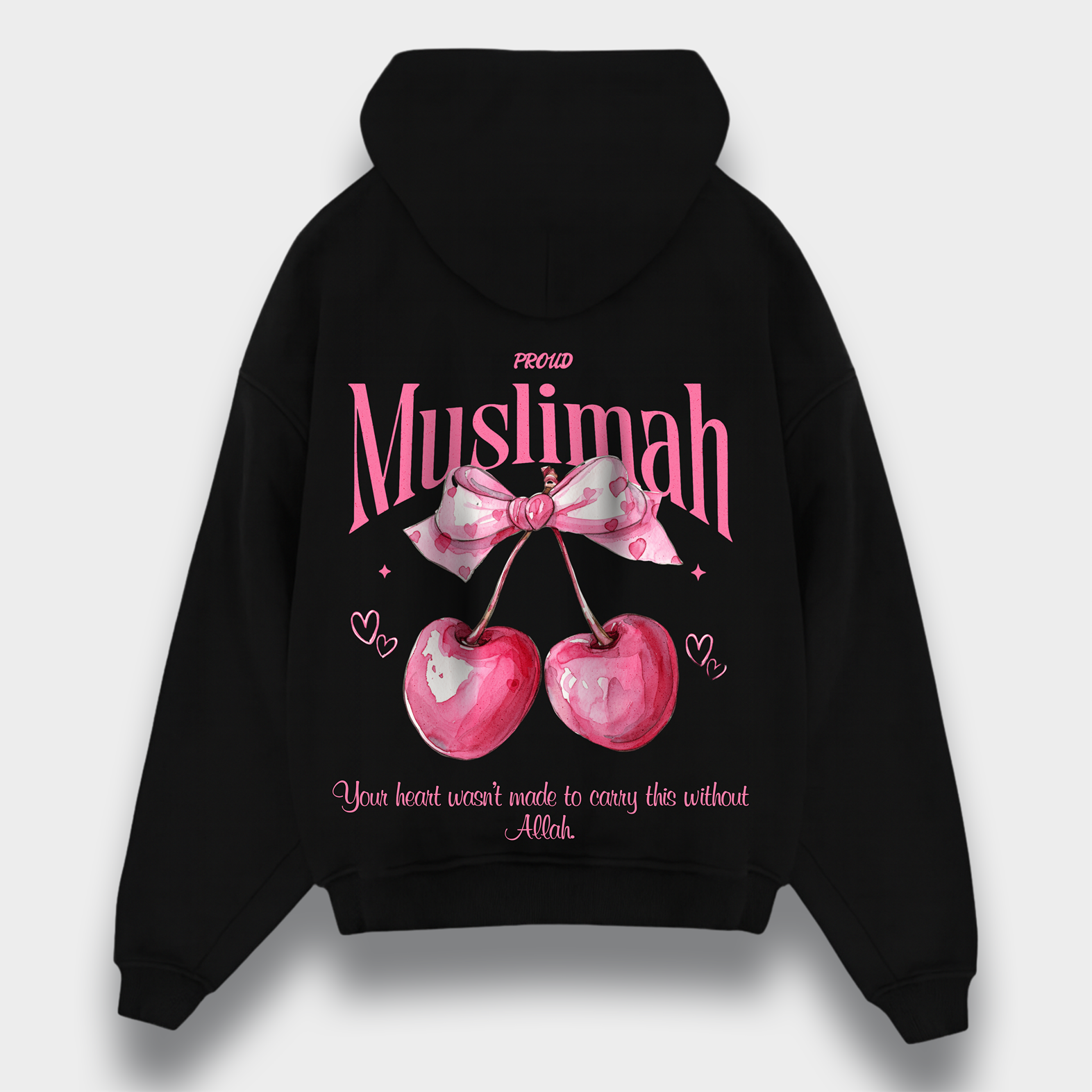 PROUD MUSLIMAH OVERSIZED HOODIE