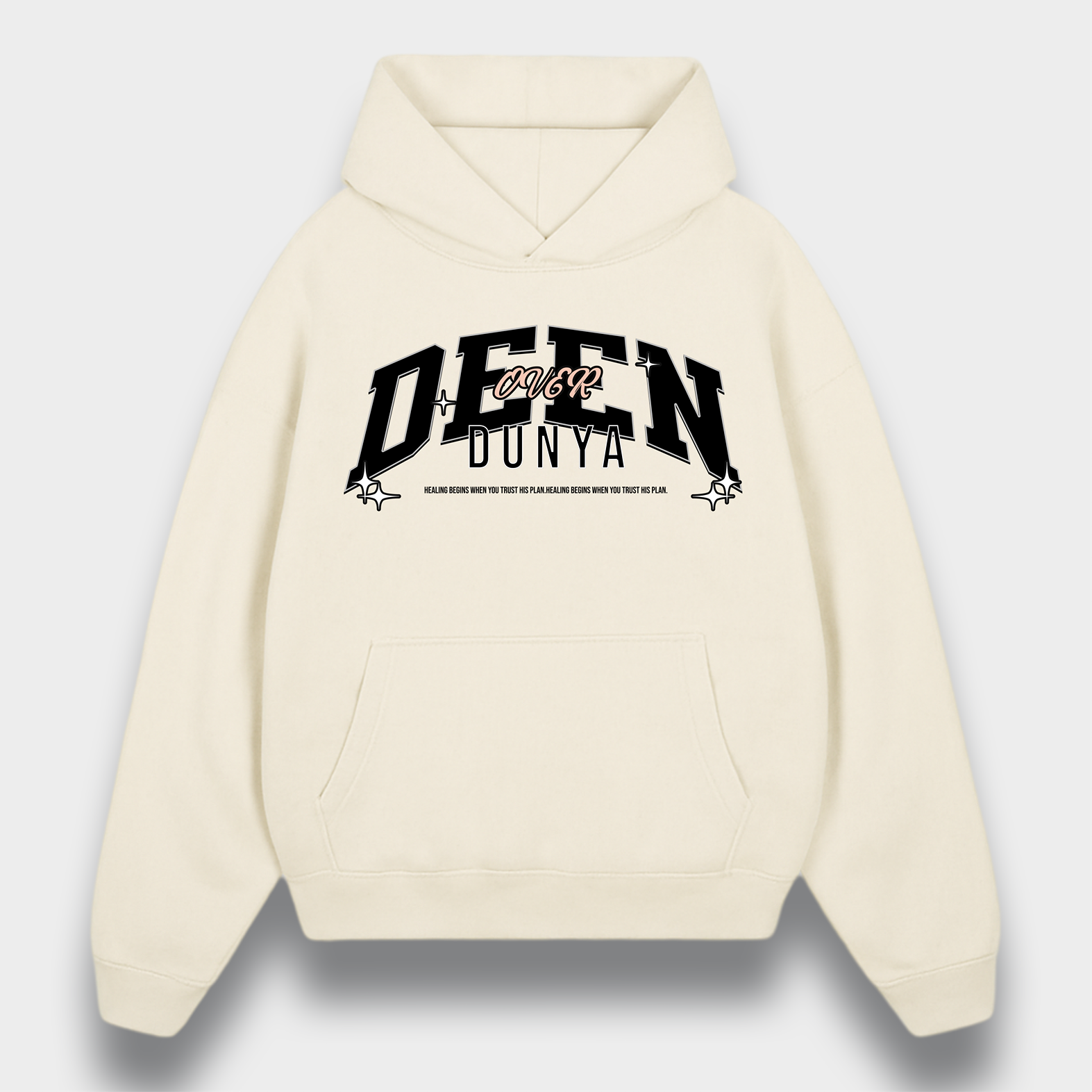 DEEN OVER DUNYA OVERSIZED HOODIE