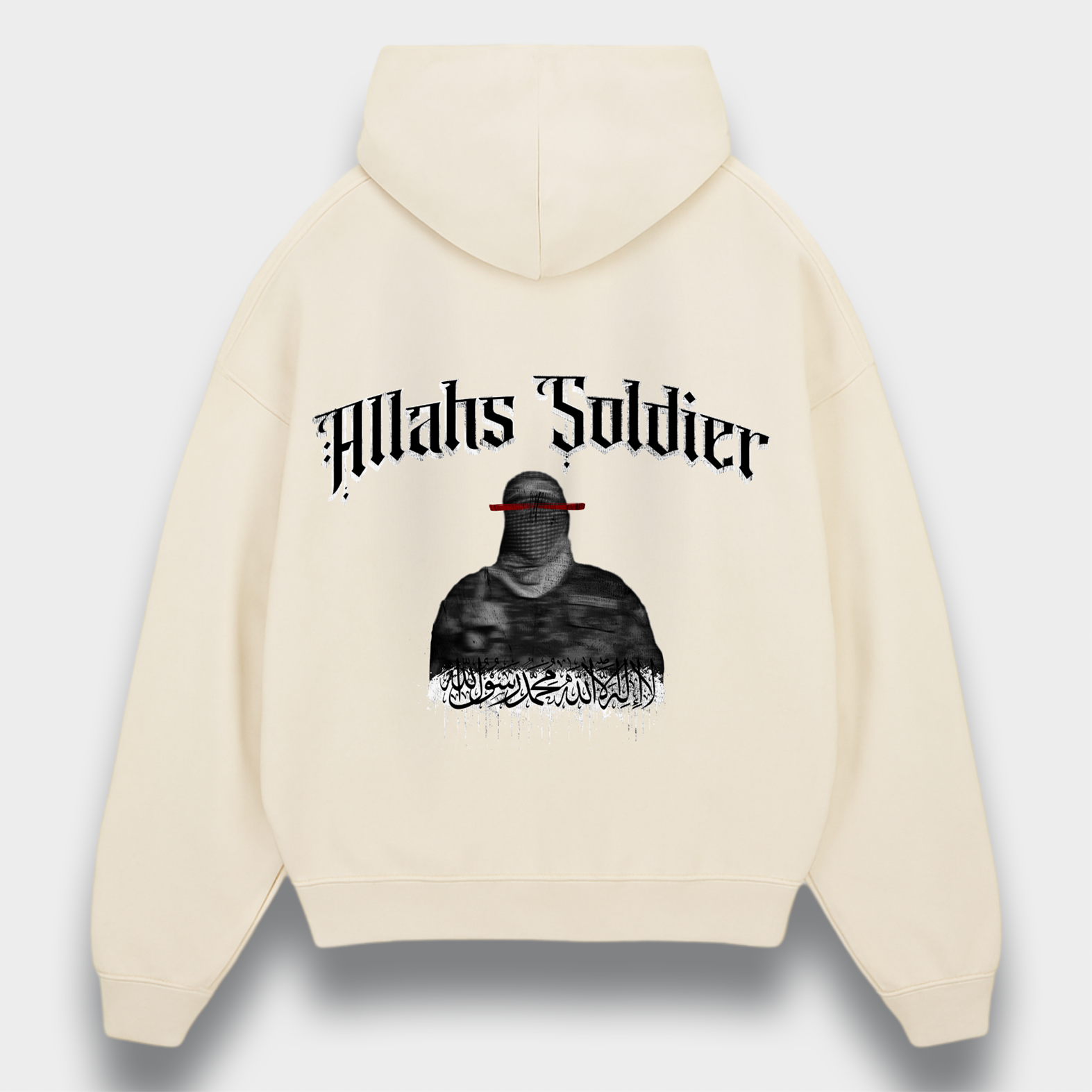 ALLAHS SOLDIER OVERSIZED HOODIE