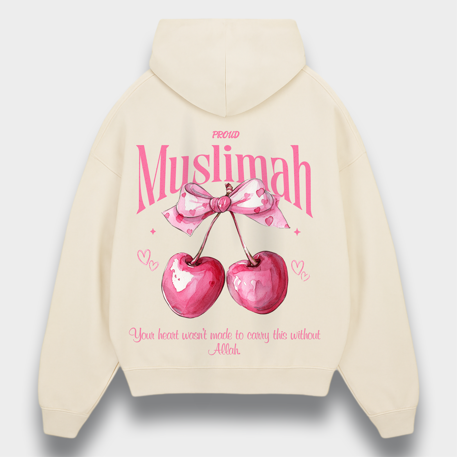 PROUD MUSLIMAH OVERSIZED HOODIE