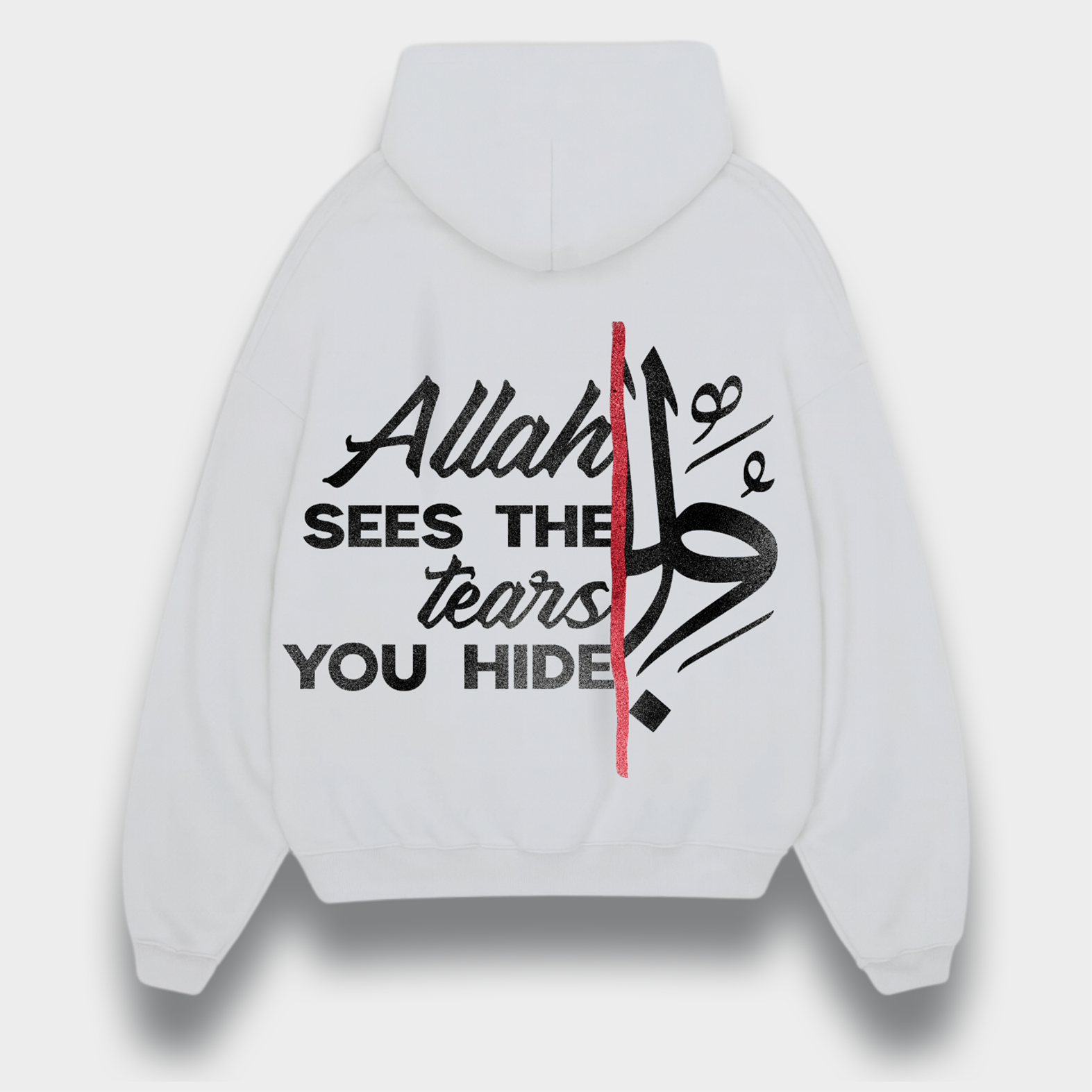 THE TEARS YOU HIDE OVERSIZED HOODIE