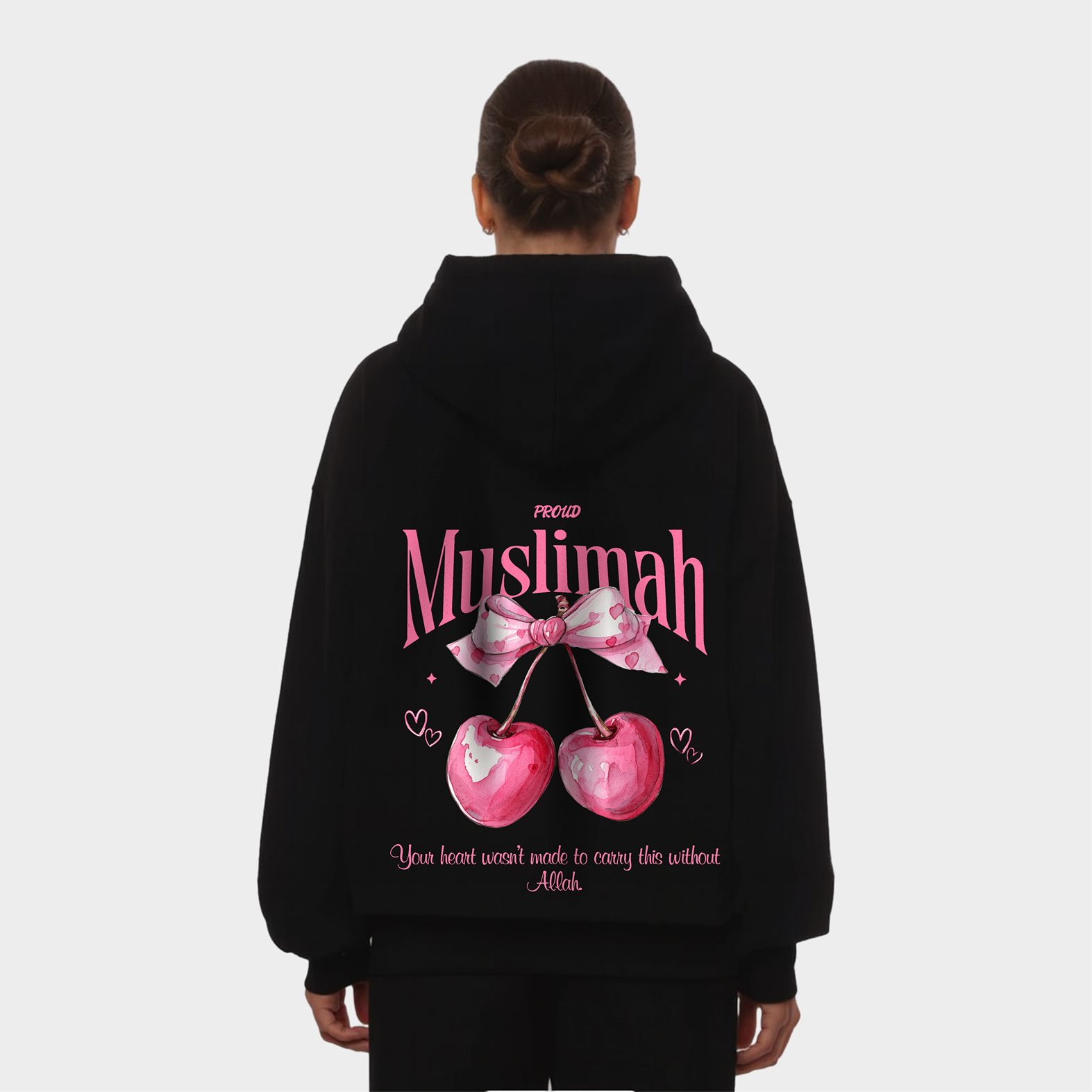 PROUD MUSLIMAH OVERSIZED HOODIE