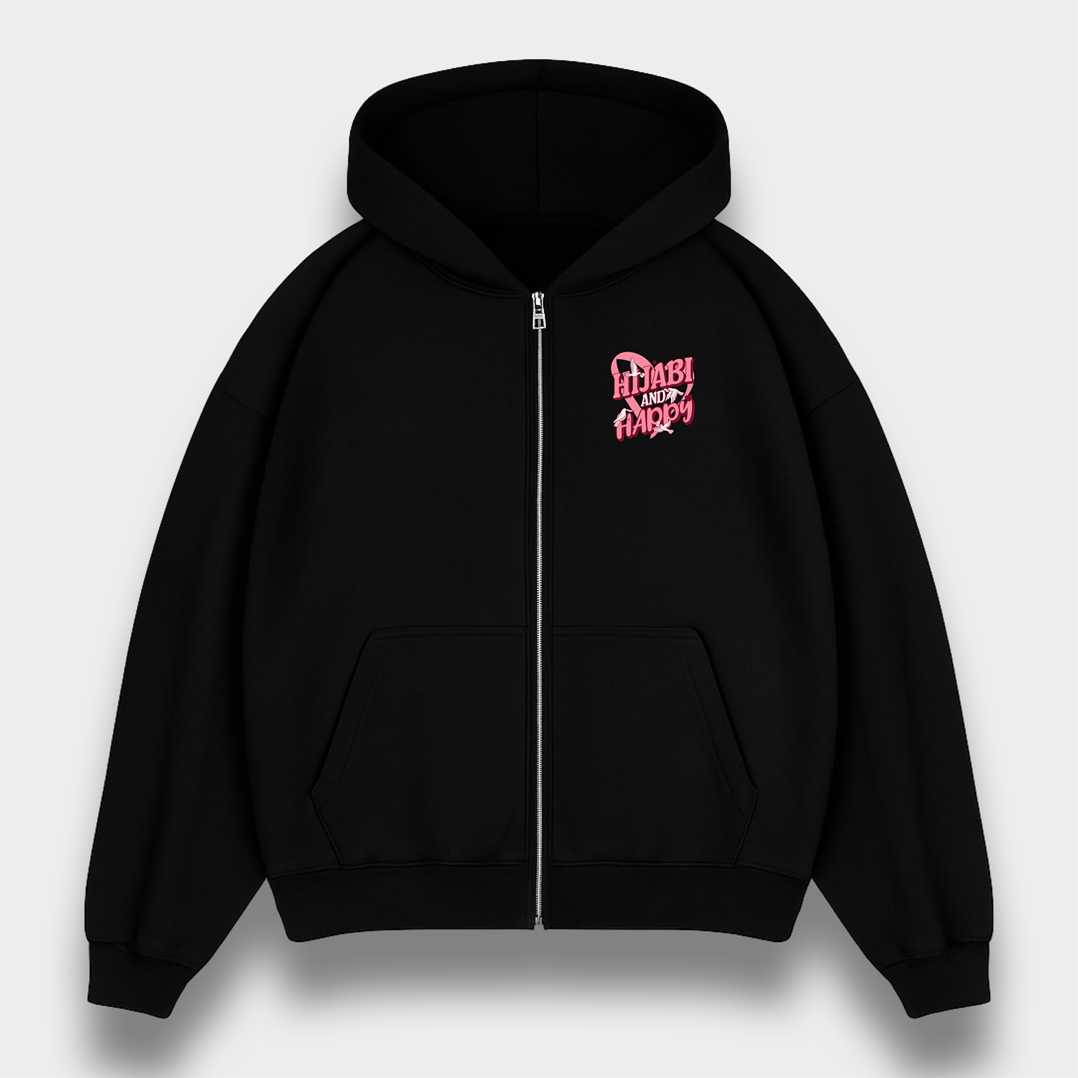 HIJABI & HAPPY HEAVY ZIPPER