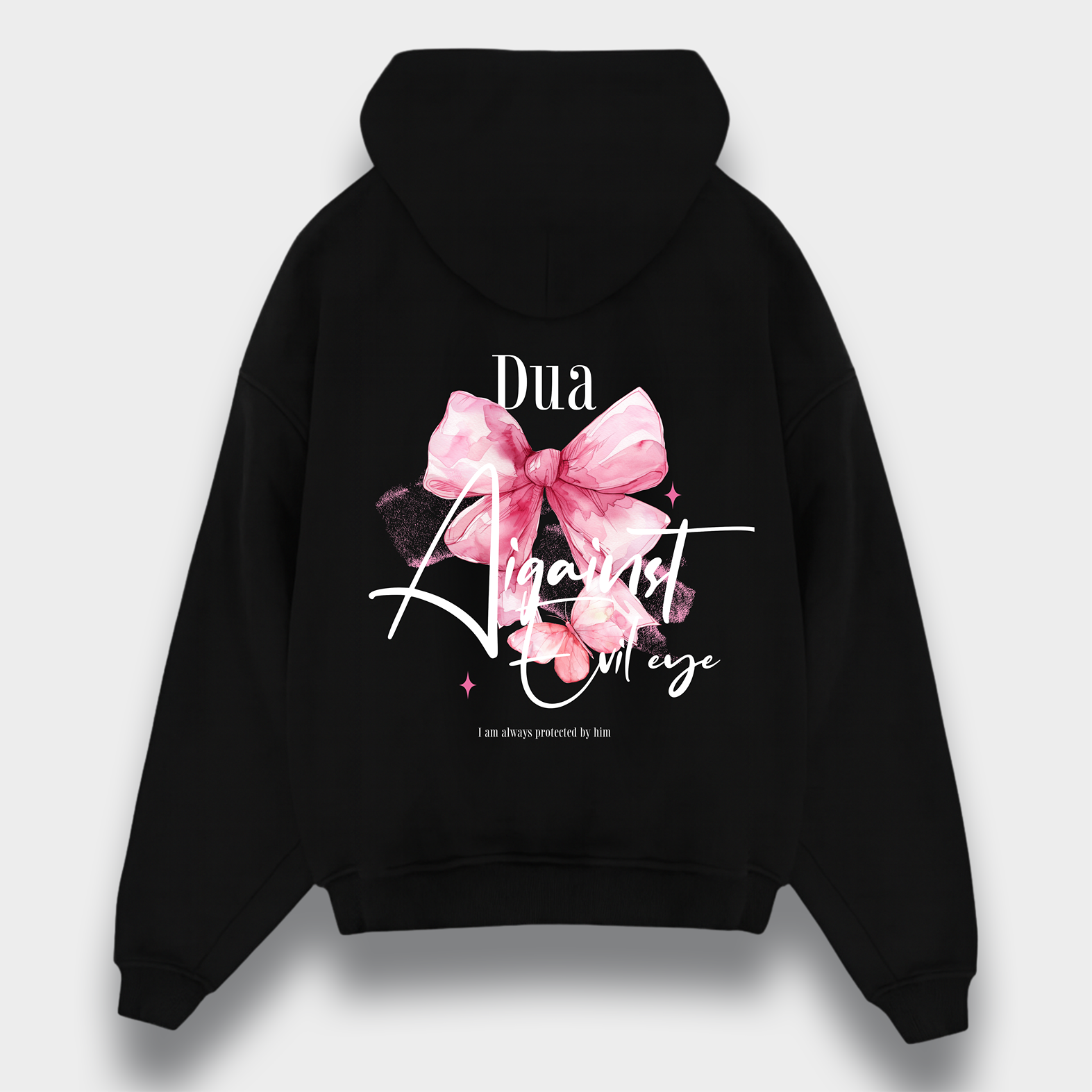 DUA AIGAINST EVIL EYE HEAVY ZIPPER