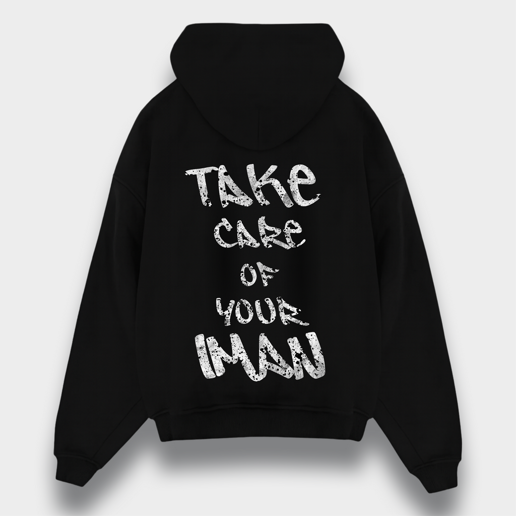 TAKE CARE OF YOUR IMAN HEAVY ZIPPER