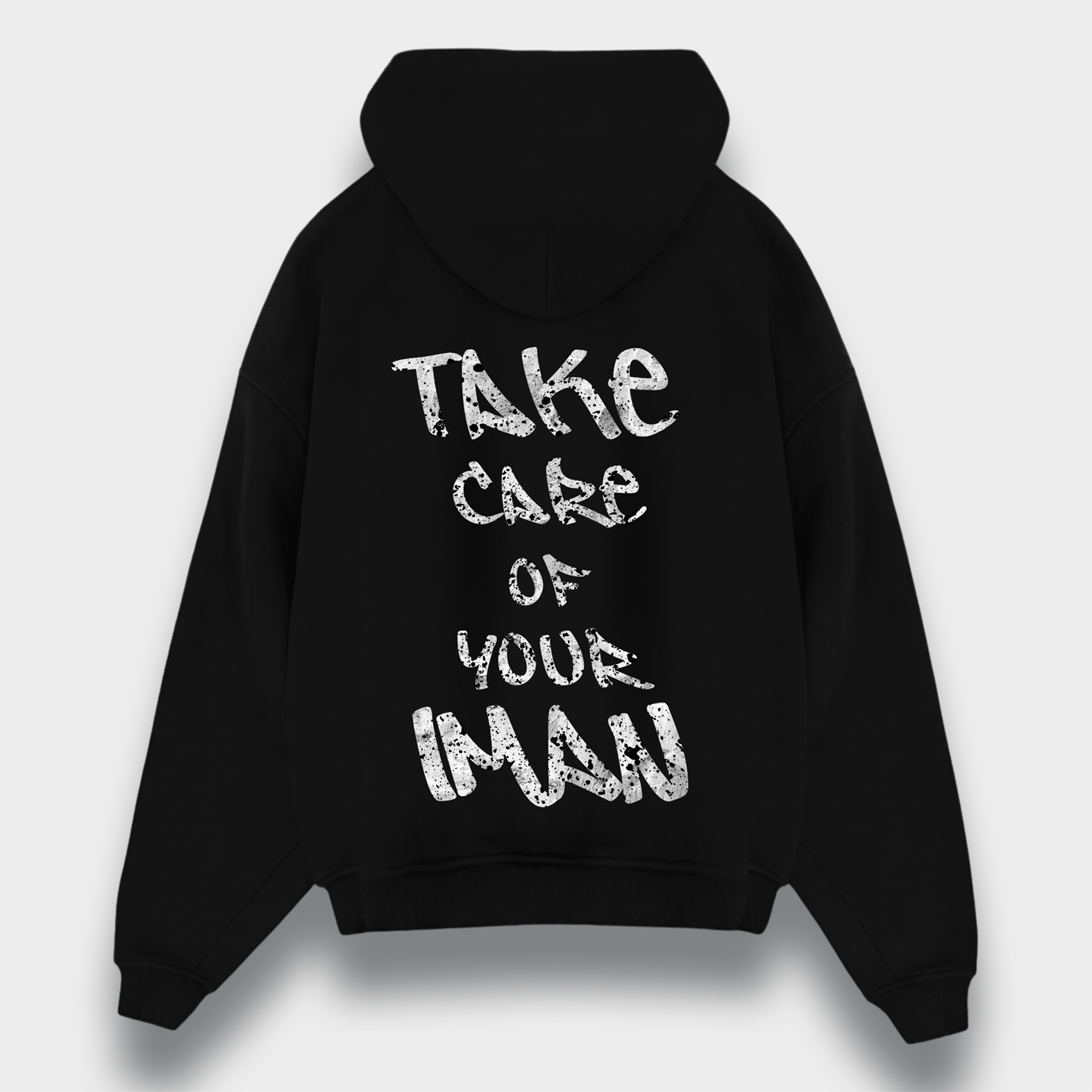 TAKE CARE OF YOUR IMAN HEAVY ZIPPER