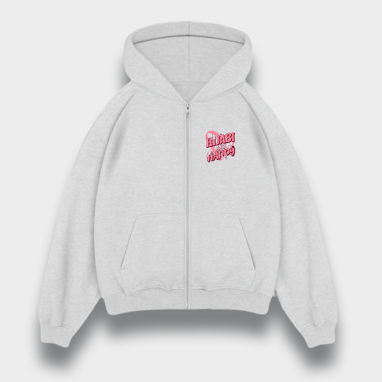 HIJABI & HAPPY HEAVY ZIPPER