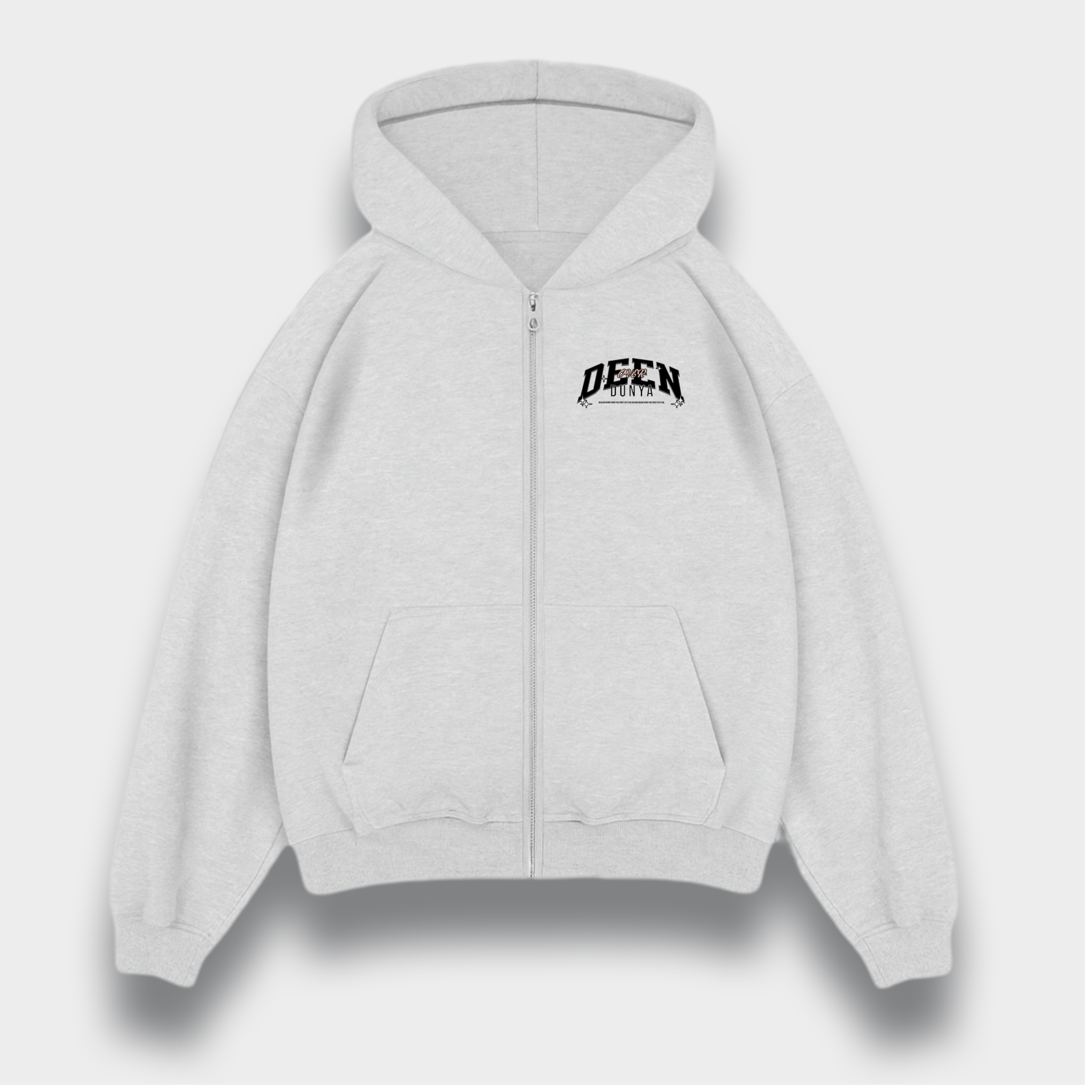 DEEN OVER DUNYA HEAVY ZIPPER