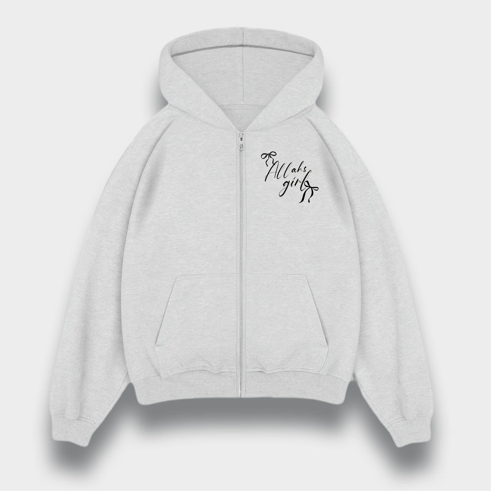 ALLAHS GIRL HEAVY ZIPPER