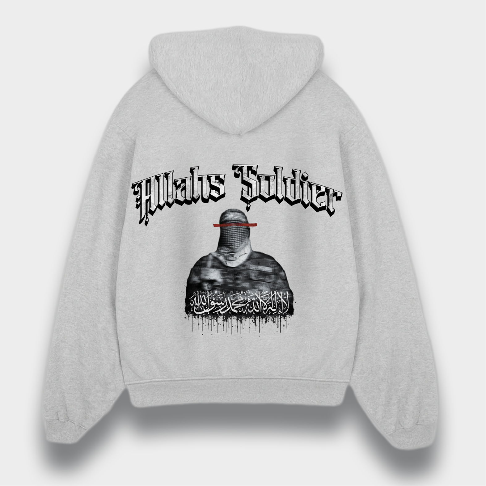 ALLAHS SOLDIER HEAVY ZIPPER